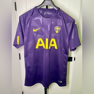 Tottenham Hotspur Authentic 2017 Third Football Jersey Nike Spurs Men's Large